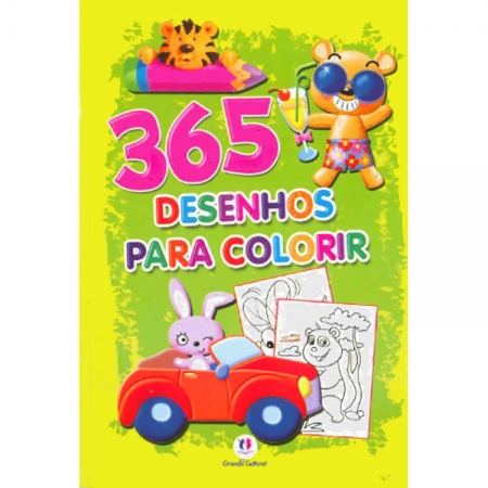 365 DESENHOS PARA COLORIRI - AMARELO