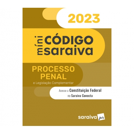 MINI CÓDIGO SARAIVA - PROCESSO PENAL ED. 29