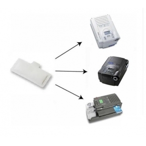 Filtro branco de barreira (pólen/bactérias) para CPAP Remstar e BIPAP Synchrony II da Philips Respironics - Ventcare
