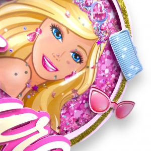 Topo Shaker Barbie C/01 Unid - Personalize com Nome