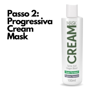 Kit Progressiva e Shampoo Cream Mask Orgânica Japonesa 100ml