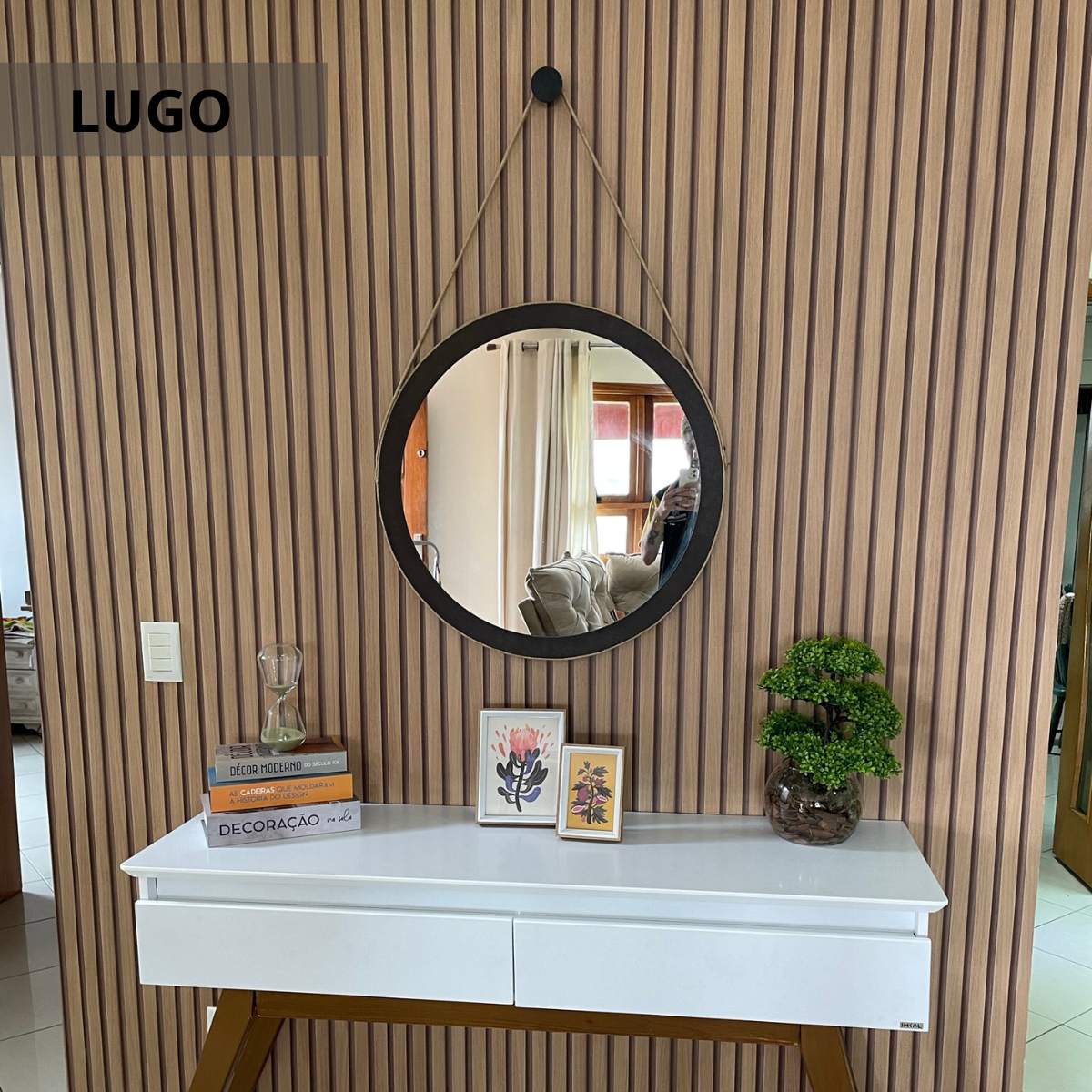Adesivo Decorativo  Lavável - Ripado Wood Lugo