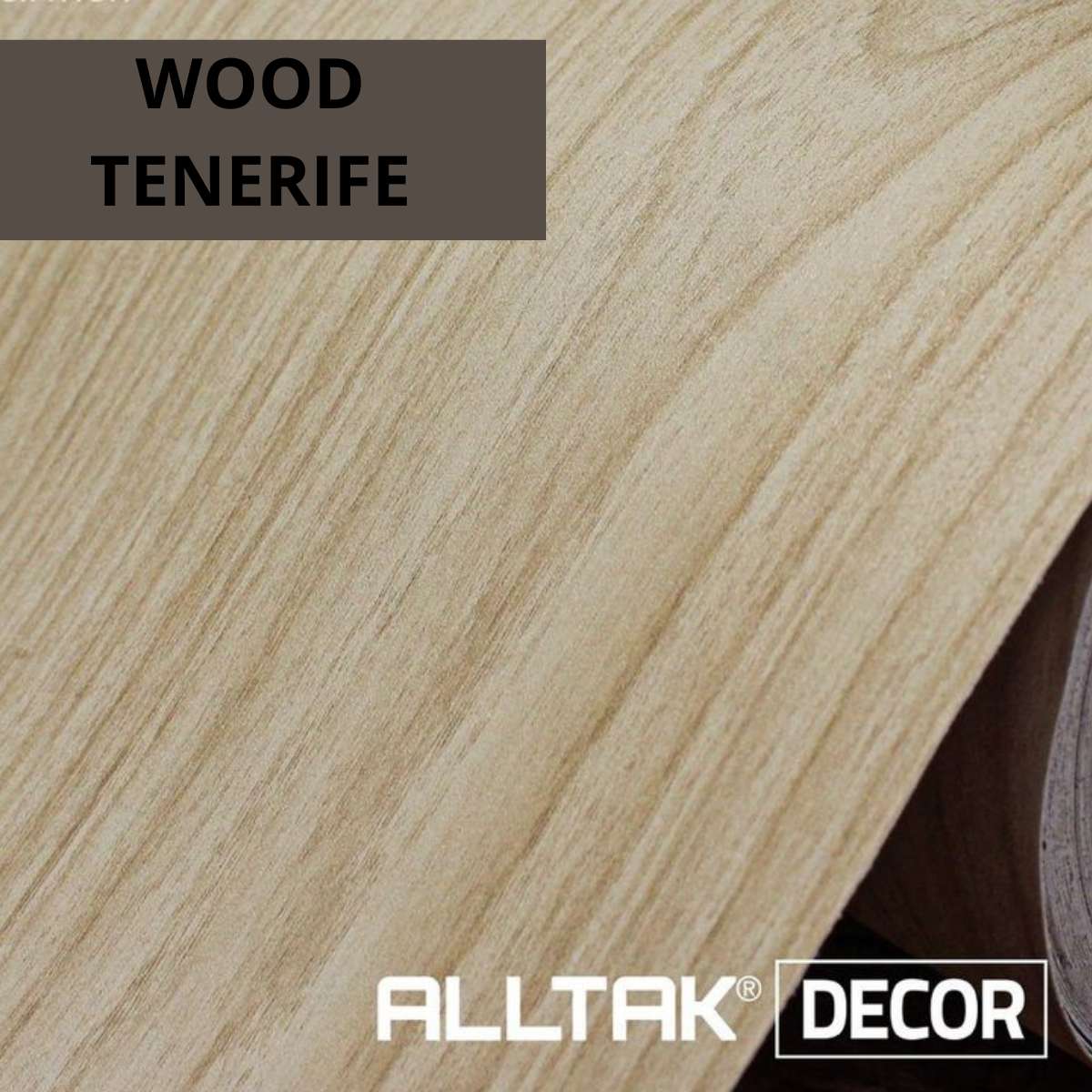 Adesivo Decorativo  Lavável - Wood Tenerife