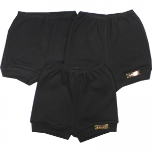Kit Com 3 Shorts Suedine Liso (n)
