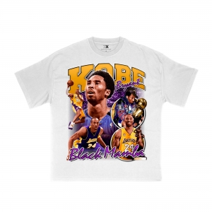 Camiseta Kobe Bryant - Branca