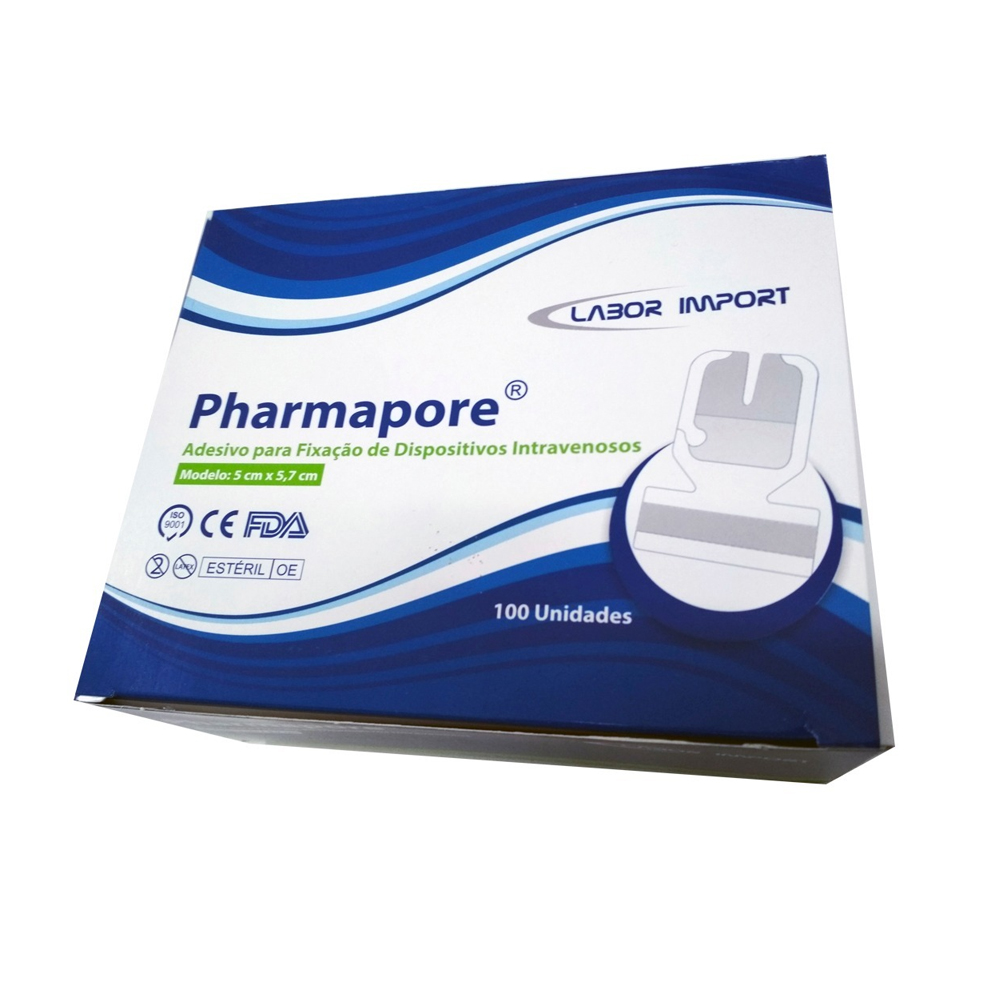 Curativo Pharmapore Adesivo Transparente de Dispositivos Intravenosos - Labor Import - Foto 1
