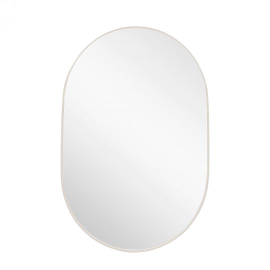 Espelho Tradicional Couro - Pilula - 40x60cm