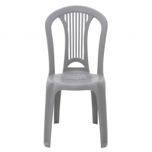 Cadeira Plástica Sem Braço Atlântida Economy Cinza - Tramontina