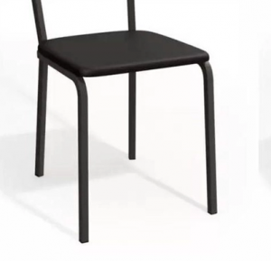 Conjunto 02 Cadeiras Dubai Preto Fosco 2C111PRF110 - Kappesberg