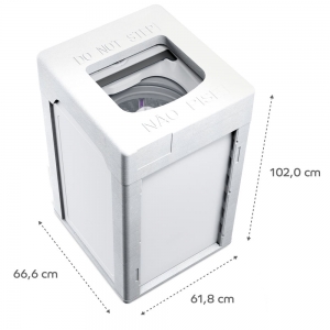 Máquina de Lavar Consul 12 kg Branca com Dosagem Econômica e Ciclo Edredom - CWH12BB
