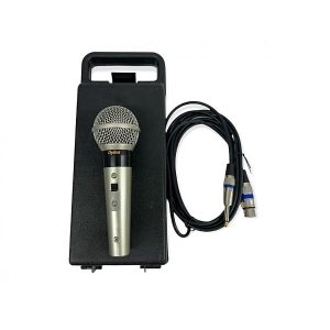 Microfone Com Fio Com Chave Liga Desliga - Dylan DLS-8-P4 CH
