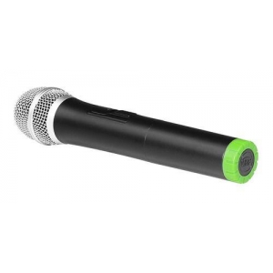 Microfone Sem Fio Profissional Uhf Duplo com 02 Canais Lm258u Preto Lexsen