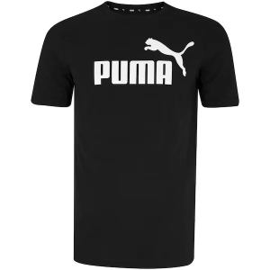 Camiseta Puma Essentials Logo Preto