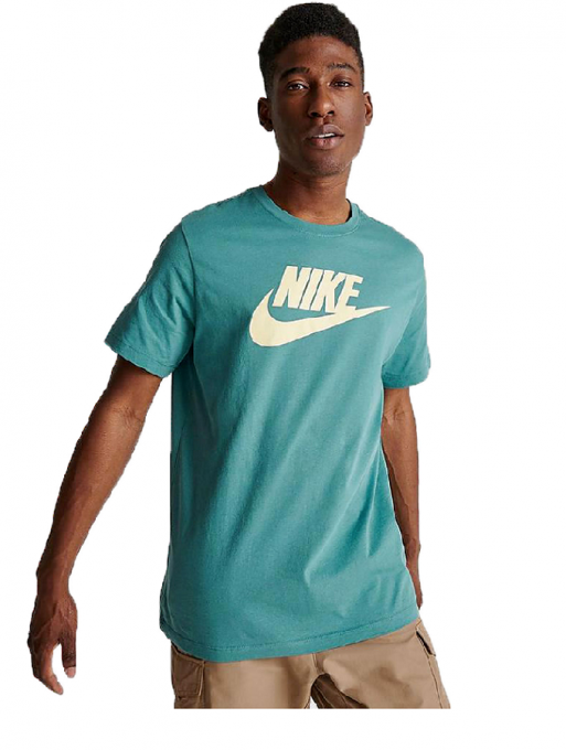 Camiseta Nike Manga Curta M NSW Icon Verde
