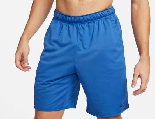 Shorts Nike Dri Fit Totality Knit 9 in Azul