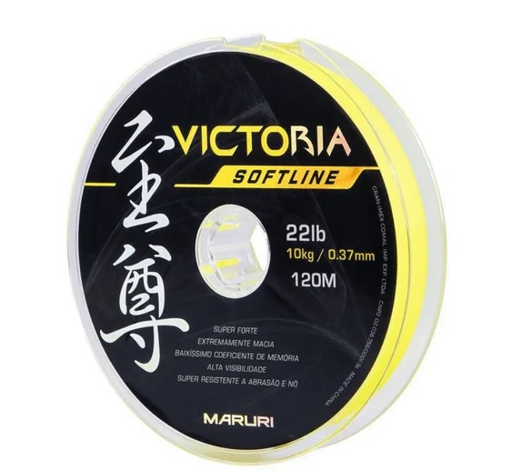 LINHA MARURI VICTORIA SOFTLINE AMARELA 0.40MM 120M