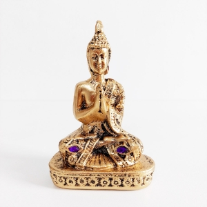 Buda Meditando Dourado