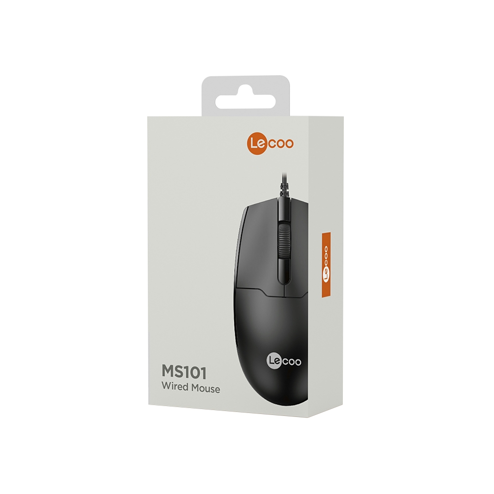 Mouse USB Óptico Wired 1200 dpi LECOO MS101 - Foto 3