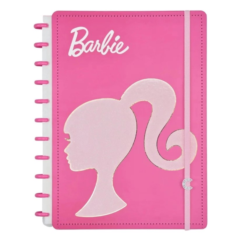 Caderno Inteligente Grande- Barbie Pink - 80Fls