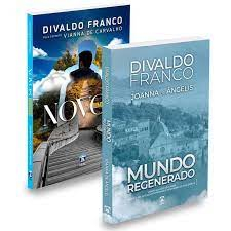 Kit Novos Rumos + Mundo Regenerado - 2 Livros - Divaldo Franco - LEAL