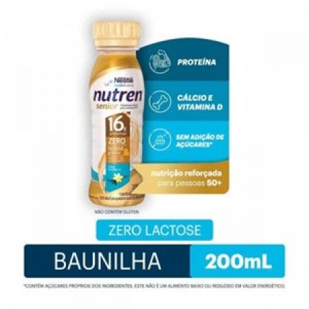 Complemento Alimentar Nutren Senior 50+ Baunilha 200ml