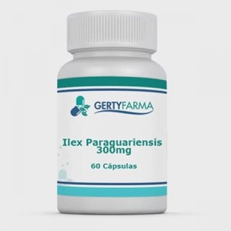 Ilex Paraguariensis 300mg 60 Cápsulas