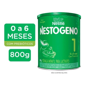 Fórmula Infantil Nestogeno 1 Nestlé 0 a 6 meses 800g