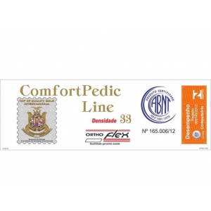 Colchão Casal Orthoflex Comfortpedic Line Espuma D33 - 138x188x17cm