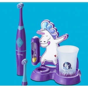 Escova Dental Eletrica Infantil Niko Unicornio HC054
