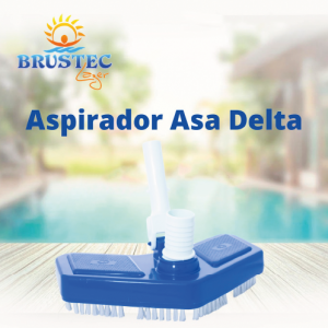 Aspirador de Piscina Asa Delta com escova BRUSTEC - Foto 2
