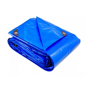 Lona Leve 5x7 Azul Reforçada Impermeável Multiuso (Para Piscina, Camping, carretos e demais) - Foto 0