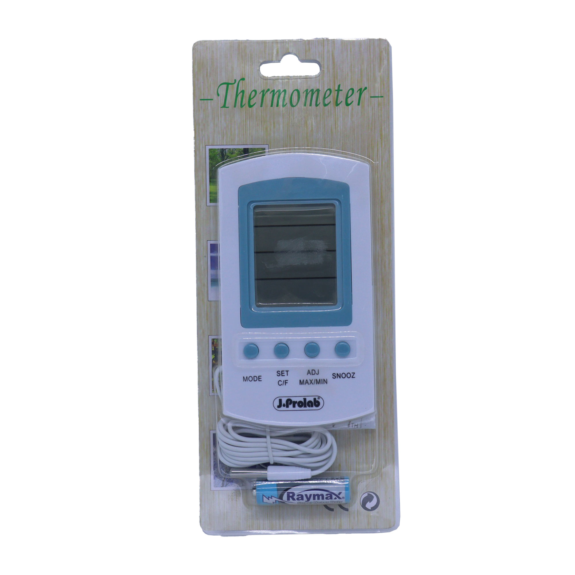 Termômetro Termo-higrômetro Digital Temperatura Interna e Externa-50 + 70ºC - Alimentação: Pilha - Foto 1