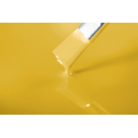 Resina Epóxi 1KG + Cor sólida Amarelo Sinaleiro - RAL1003 AG