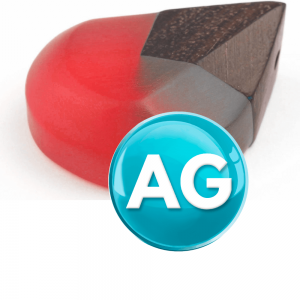 Resinas Epóxi 1KG + Corante semi-transparente vermelho Ag