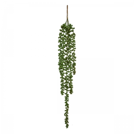 Pendente Rosário Verde envelhecido - alt. 36cm