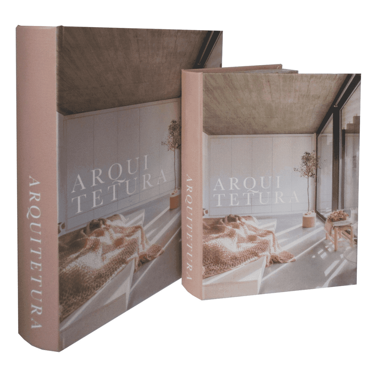 Kit de caixa livro arquitetura