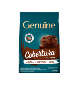 Cobertura Chocolate Gotas 2050kg - Ao Leite Genuine