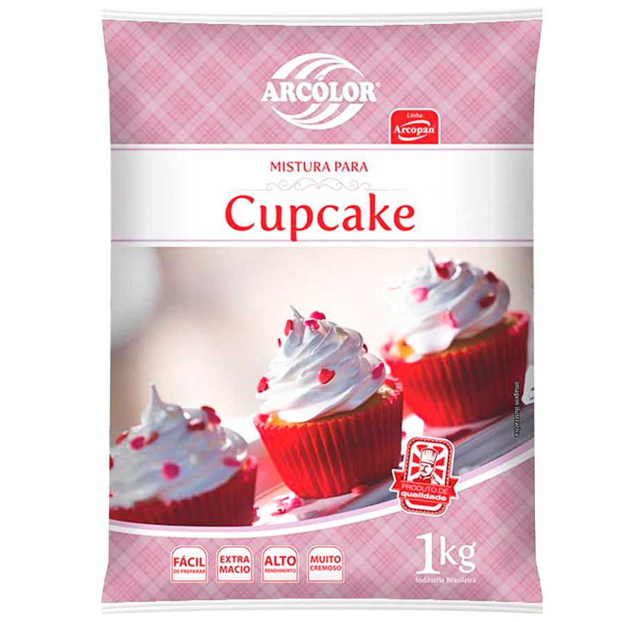 Mistura Cupcake 1kg - Arcolor
