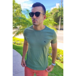 Camiseta Acostamento Lobo | Verde Oliva