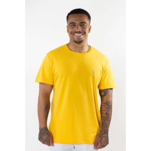 Camiseta Reserva Básica Vento | Amarelo Gema