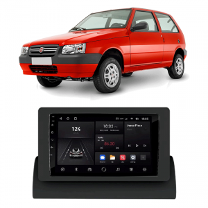 Central Multimidia Android Fiat Uno Mille 94-13 Tela 7