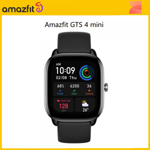 2022 versão global amazfit gts 4 mini smartwatch com alexa embutido 24h freqüência cardíaca 120 modos de esportes relógio inteligente relogio