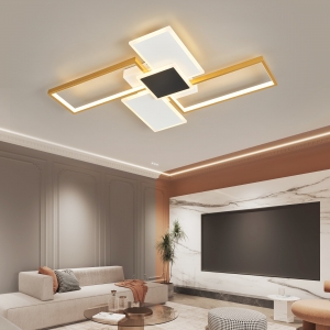 Neo brilho moderno led luzes de teto para sala estar quarto casa inteligente alexa AC85-265V elegante lâmpada do teto luminárias frete grátis correio