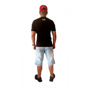 Camiseta GVR Aplique 369 Evolution Black 100% Algodão