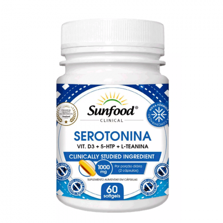 Serotonina Sunfood 1000mg 60 cápsulas
