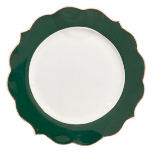 Aparelho de Jantar em Porcelana - 24 Peças - Conjunto Clássico de Mesa Completa - Luxo para Jantares Formais!