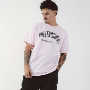 Camiseta AAA College HLWD'Z  - Pink