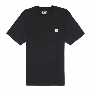 Camiseta Carhartt HVY PCKT - Black