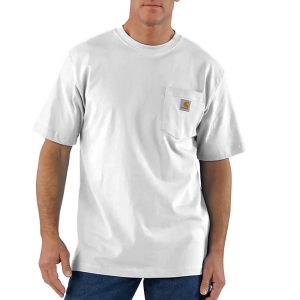 Camiseta Carhartt HVY PCKT - White