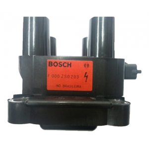 Bobina de Ignição Bosch com 03 pinos conector Reto Chevrolet - Foto 1
